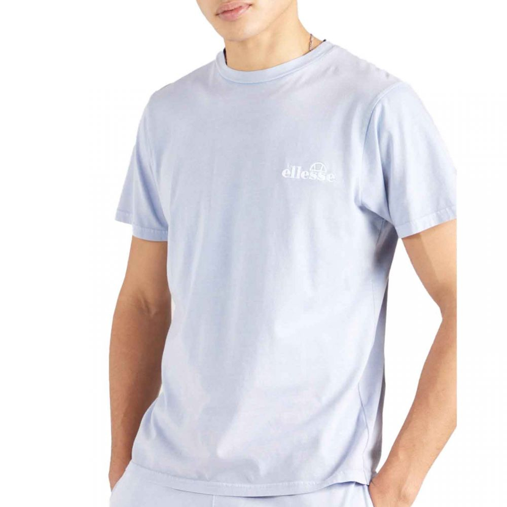 ELLESSE Genderless Acid Wash Mesmery T-Shirt Ανδρικό T-Shirt - Γαλάζιο
