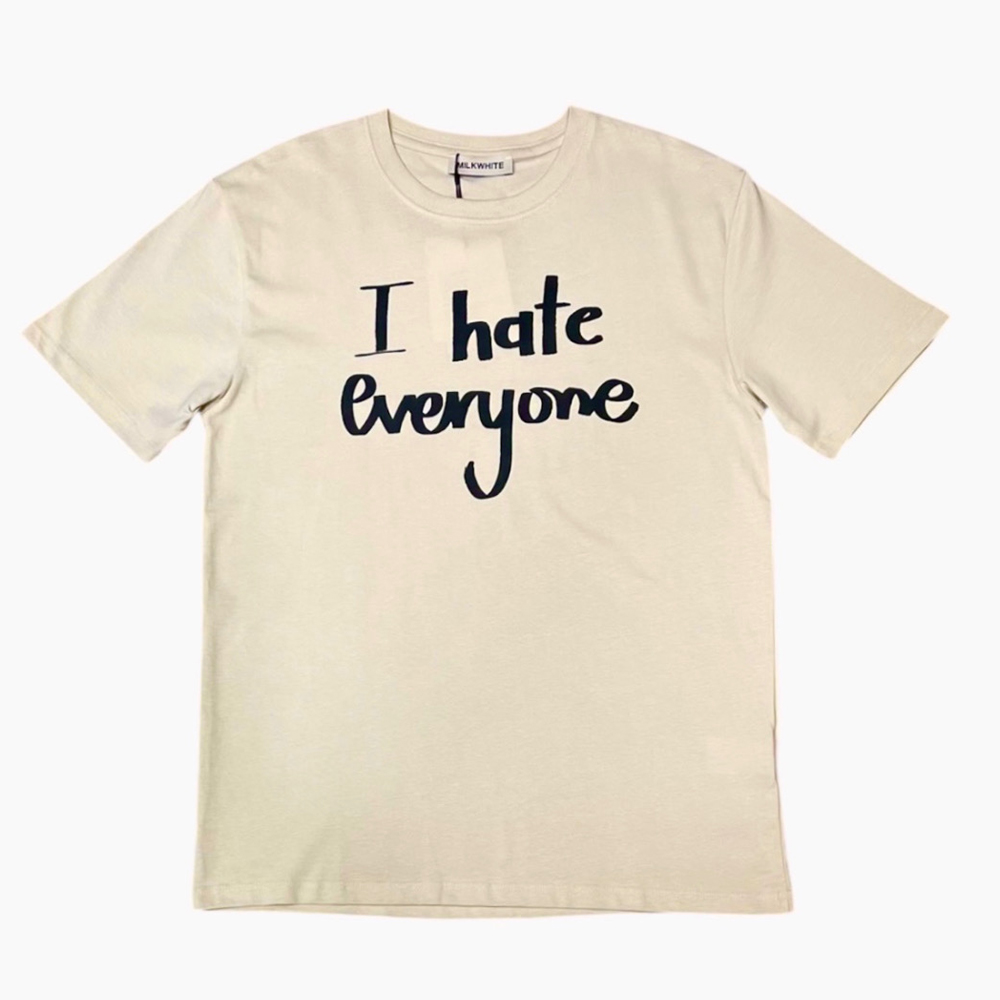 MILKWHITE Γυναικείο T-Shirt - Μπεζ
