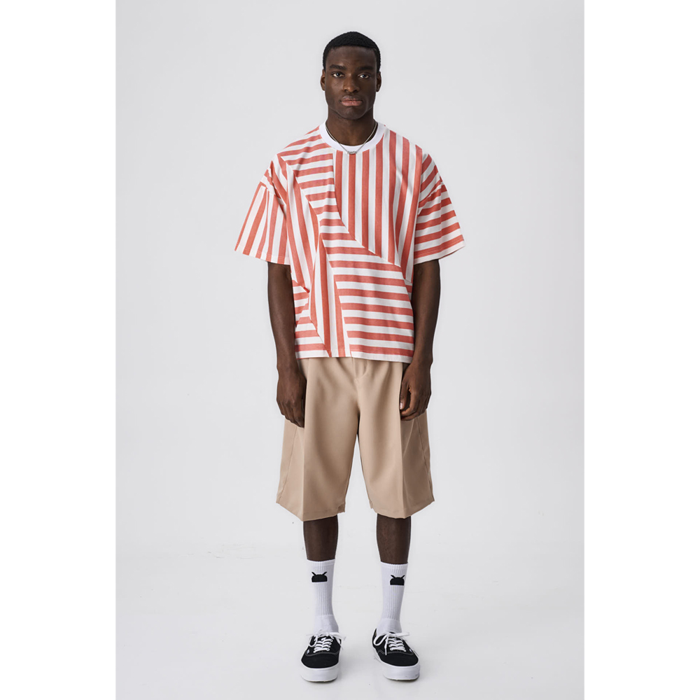 OWL T-Shirt Coral Multipanel Flow Ανδρική Μπλούζα  - Multi