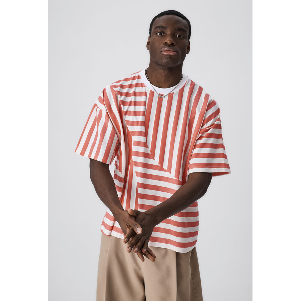 OWL T-Shirt Coral Multipanel Flow Ανδρική Μπλούζα  - 3