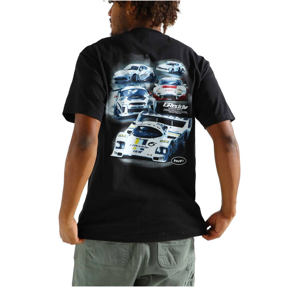 HUF X Greddy Short Sleeve Tee Ανδρικό T-Shirt - 2