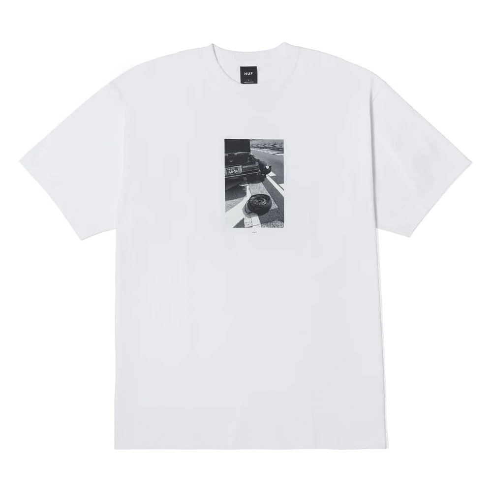 HUF Mason Short Sleeve Tee Ανδρικό T-Shirt - Λευκό