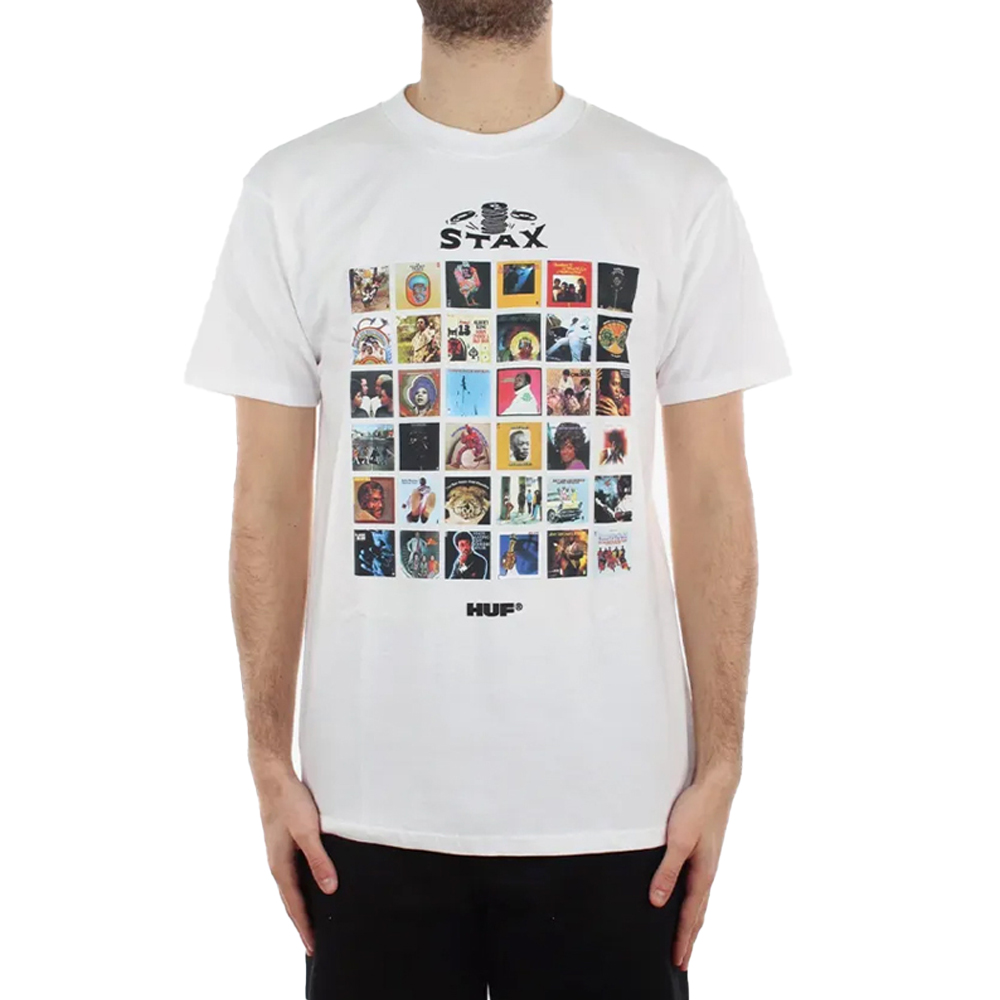 HUF Soulsville USA Tee Ανδρικό T-Shirt  - Λευκό