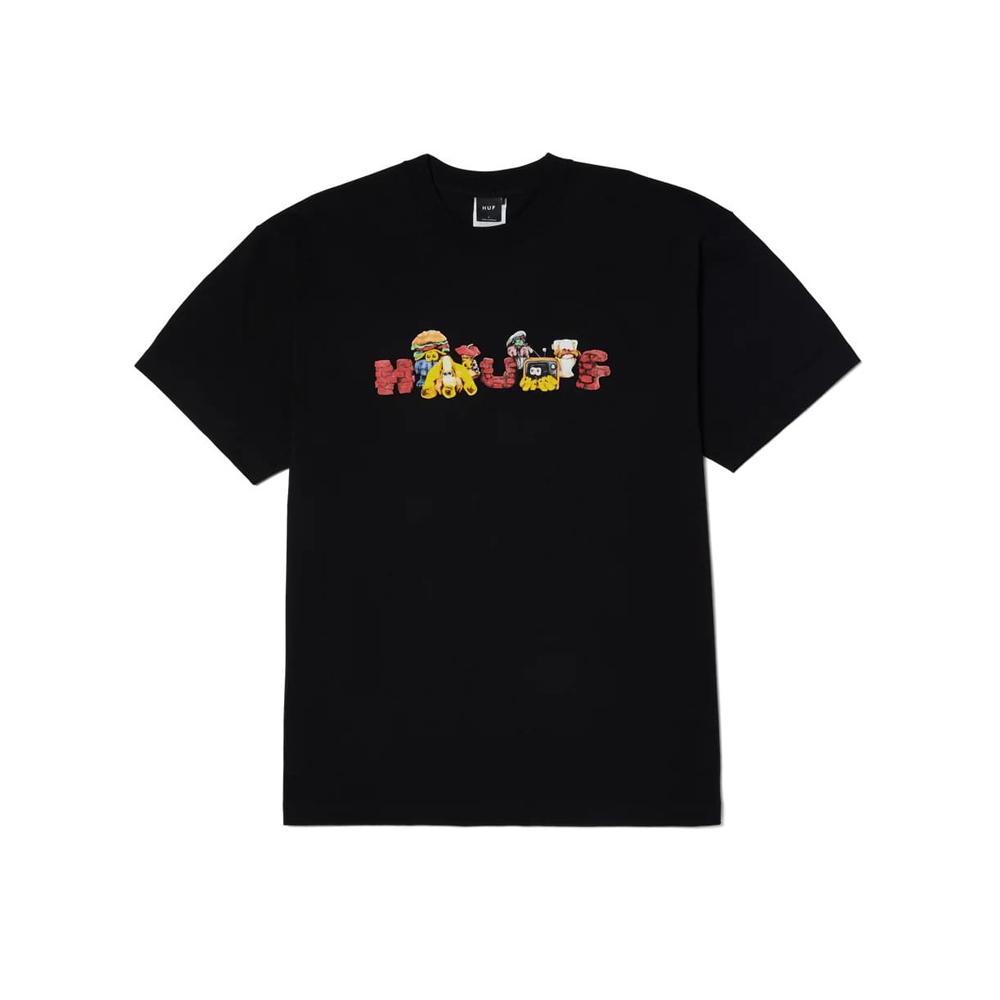 HUF Havecooth Tee Ανδρικό T-Shirt  - Μαύρο