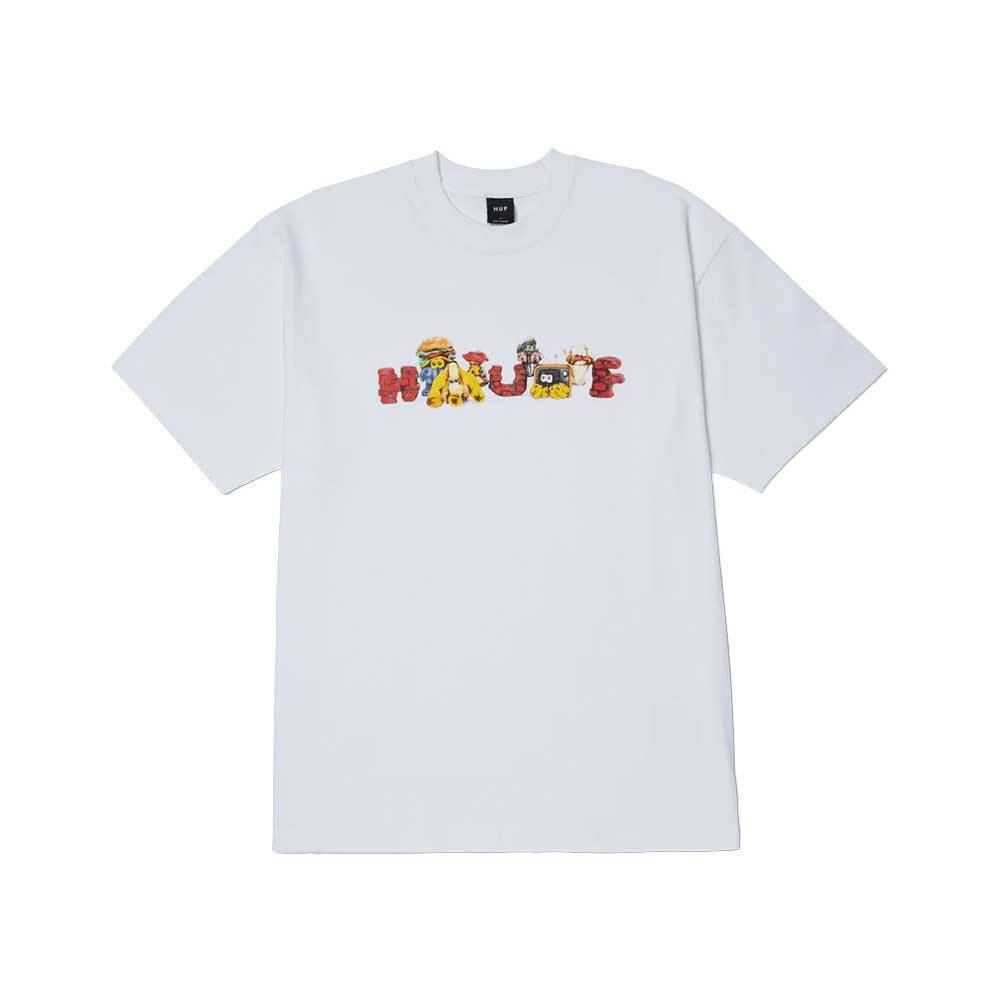 HUF Havecooth Tee Ανδρικό T-Shirt  - Λευκό