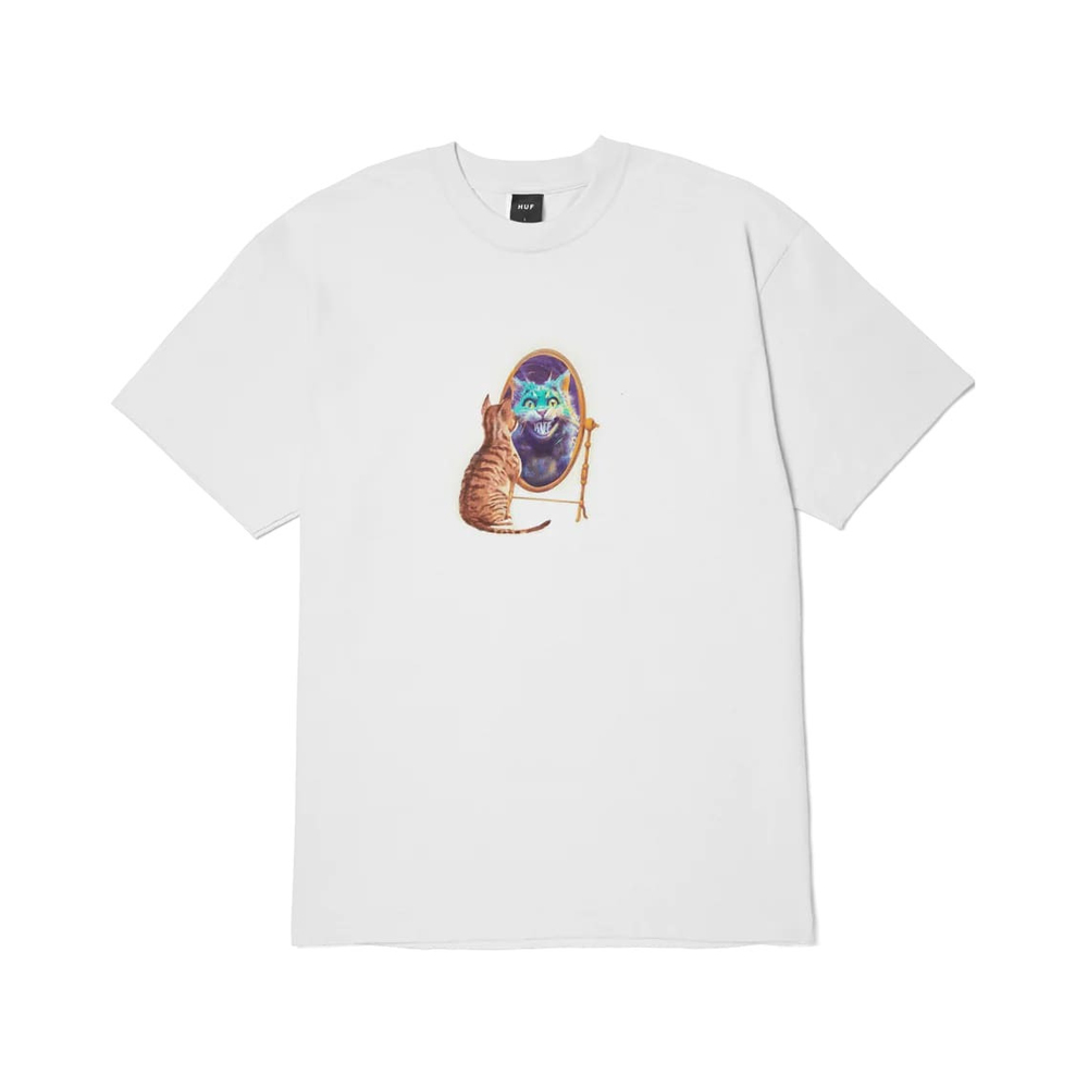 HUF Mirror Tee Ανδρικό T-Shirt  - Λευκό