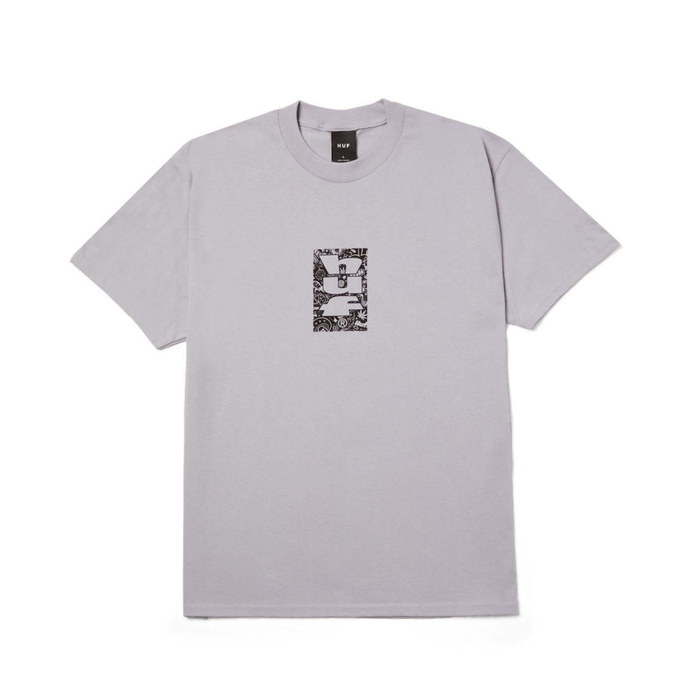 HUF Metablast Tee Ανδρικό T-Shirt - Μωβ