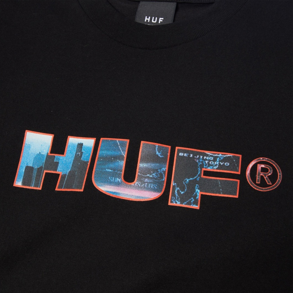 HUF Flight Path Tee  Ανδρικό T-Shirt - 3