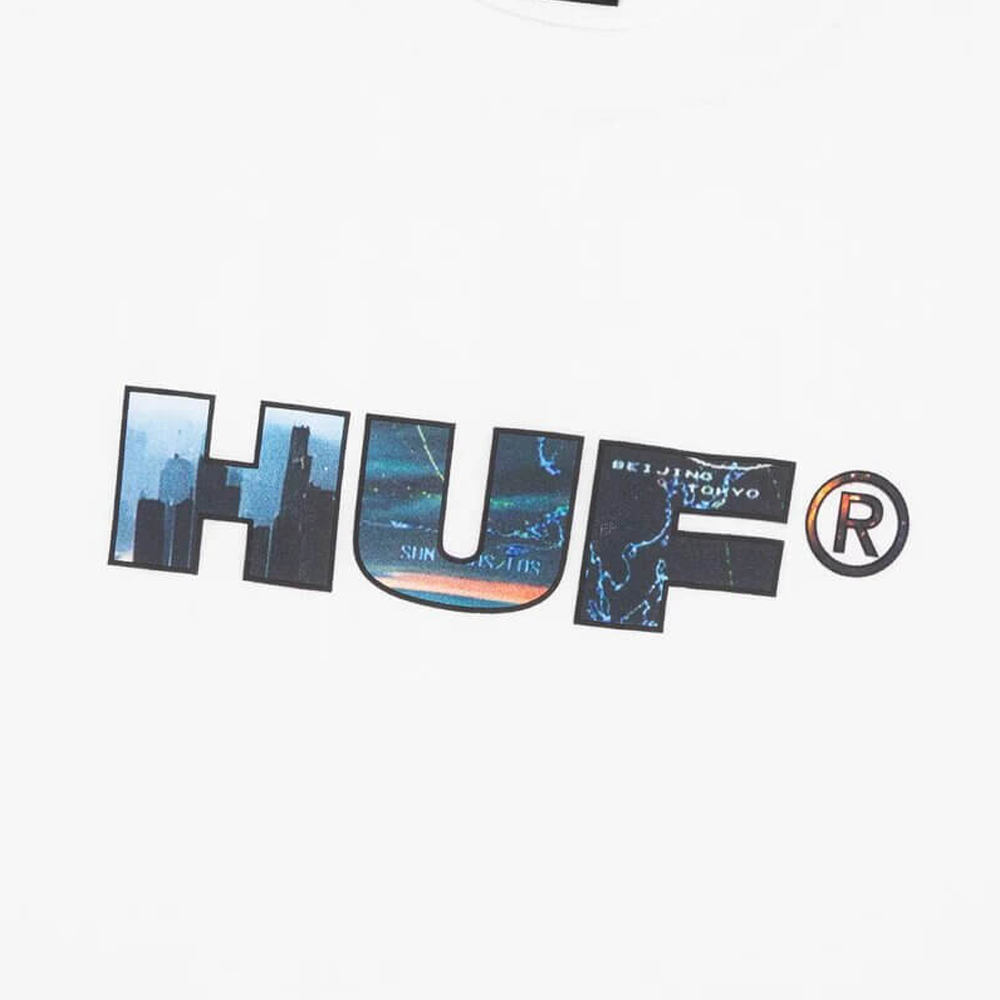 HUF Flight Path Tee  Ανδρικό T-Shirt - 4