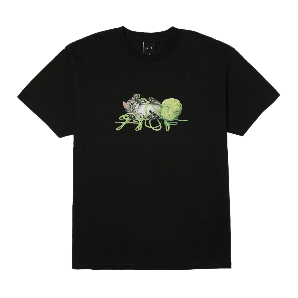 HUF Paws Tee Ανδρικό T-Shirt - Μαύρο