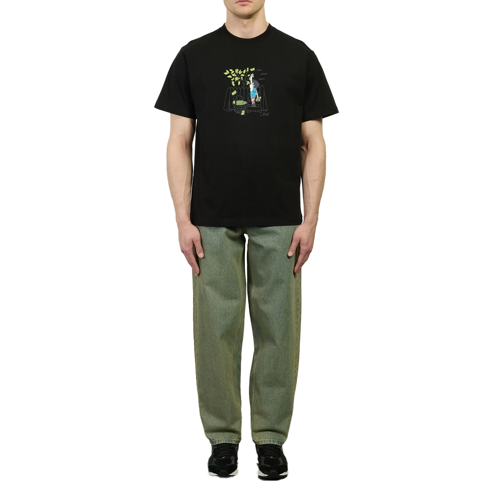 HUF Take Yours Tee Ανδρικό T-Shirt - Μαύρο