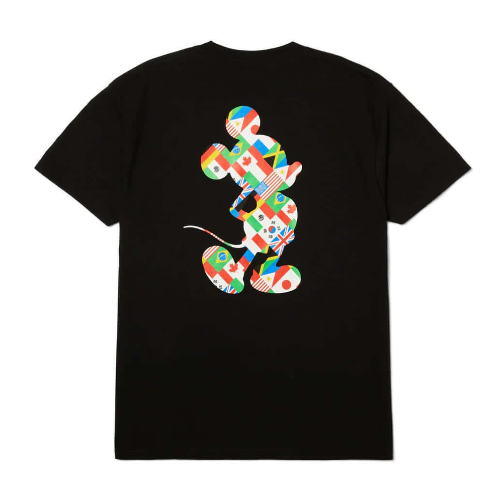 HUF Mickey World Tour Silhouette T-Shirt Ανδρικό T-Shirt - 2