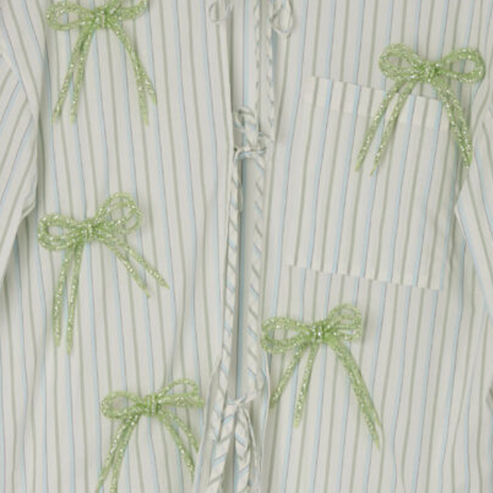 MILKWHITE Shirt With Bows Γυναικείο Πουκάμισο - 3