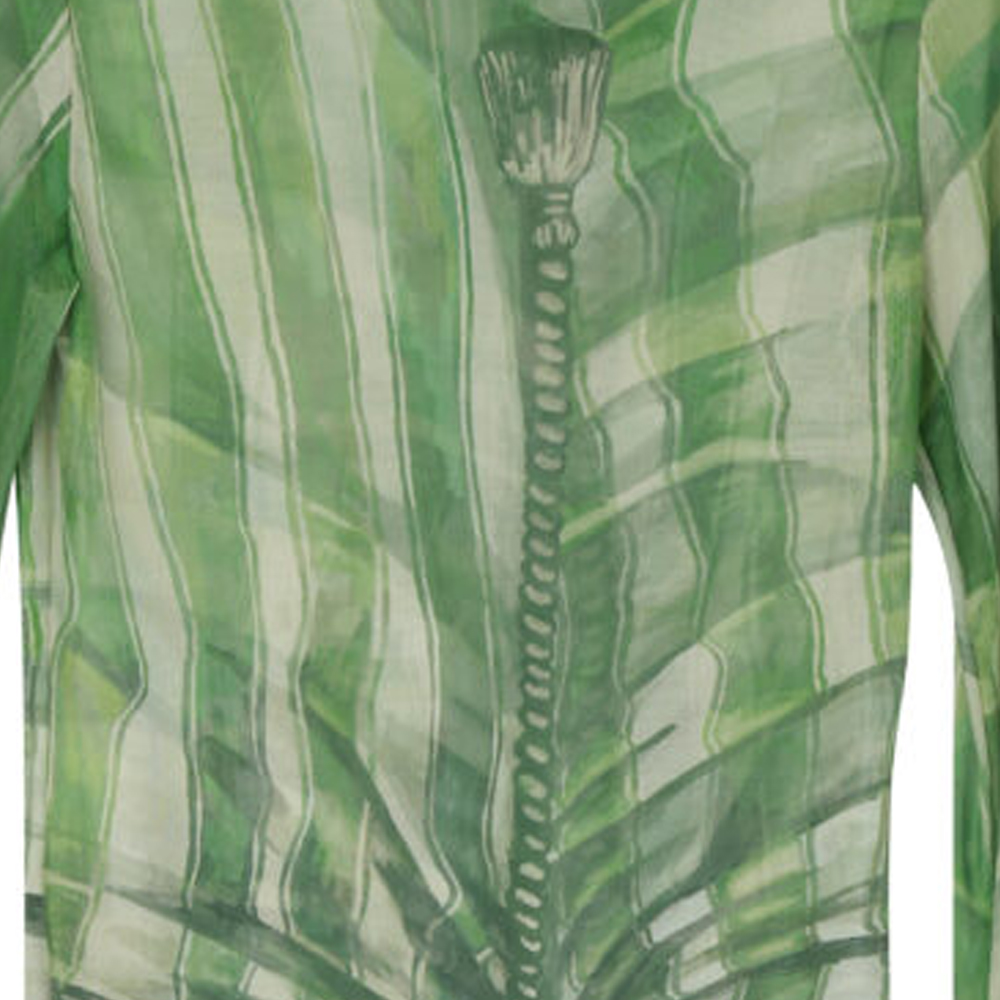 MILKWHITE Prinded Mesh Top  Γυναικεία Μπλούζα - 3