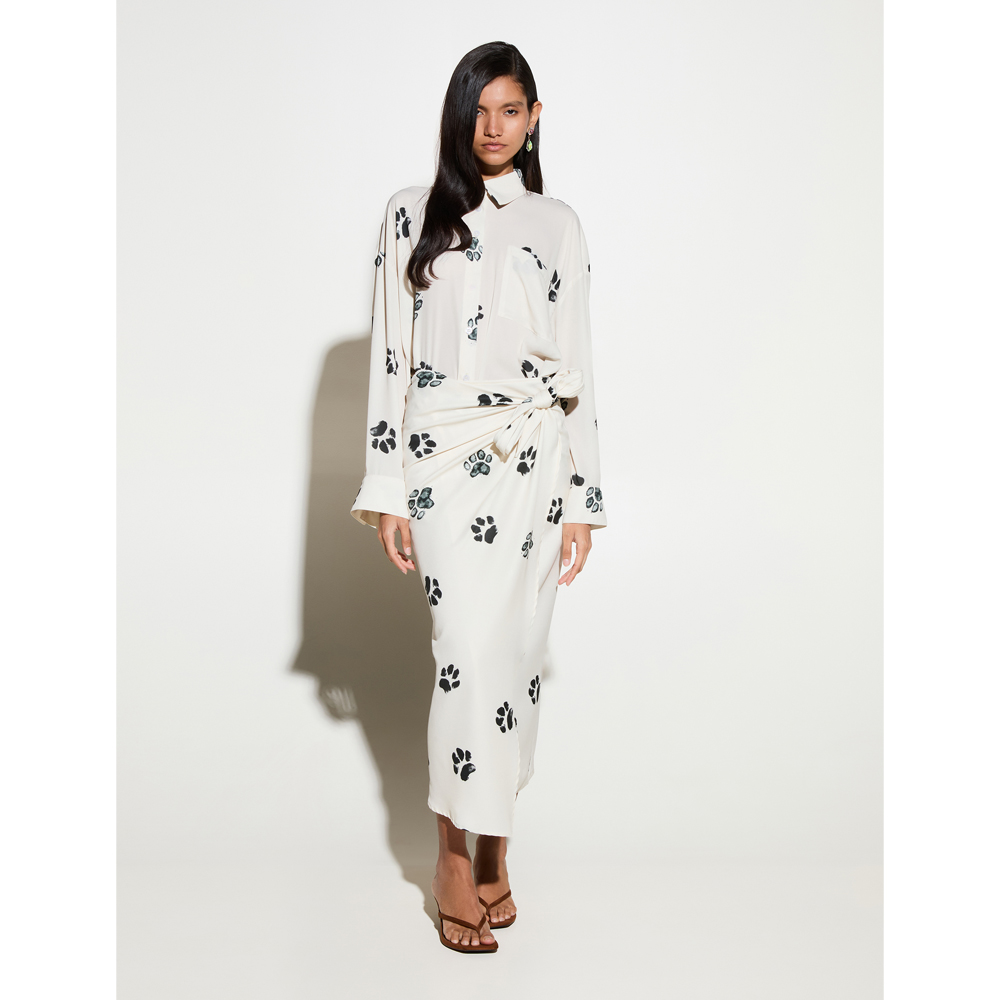 MILKWHITE Oversized Shirt Γυναικείο Πουκάμισο - 3