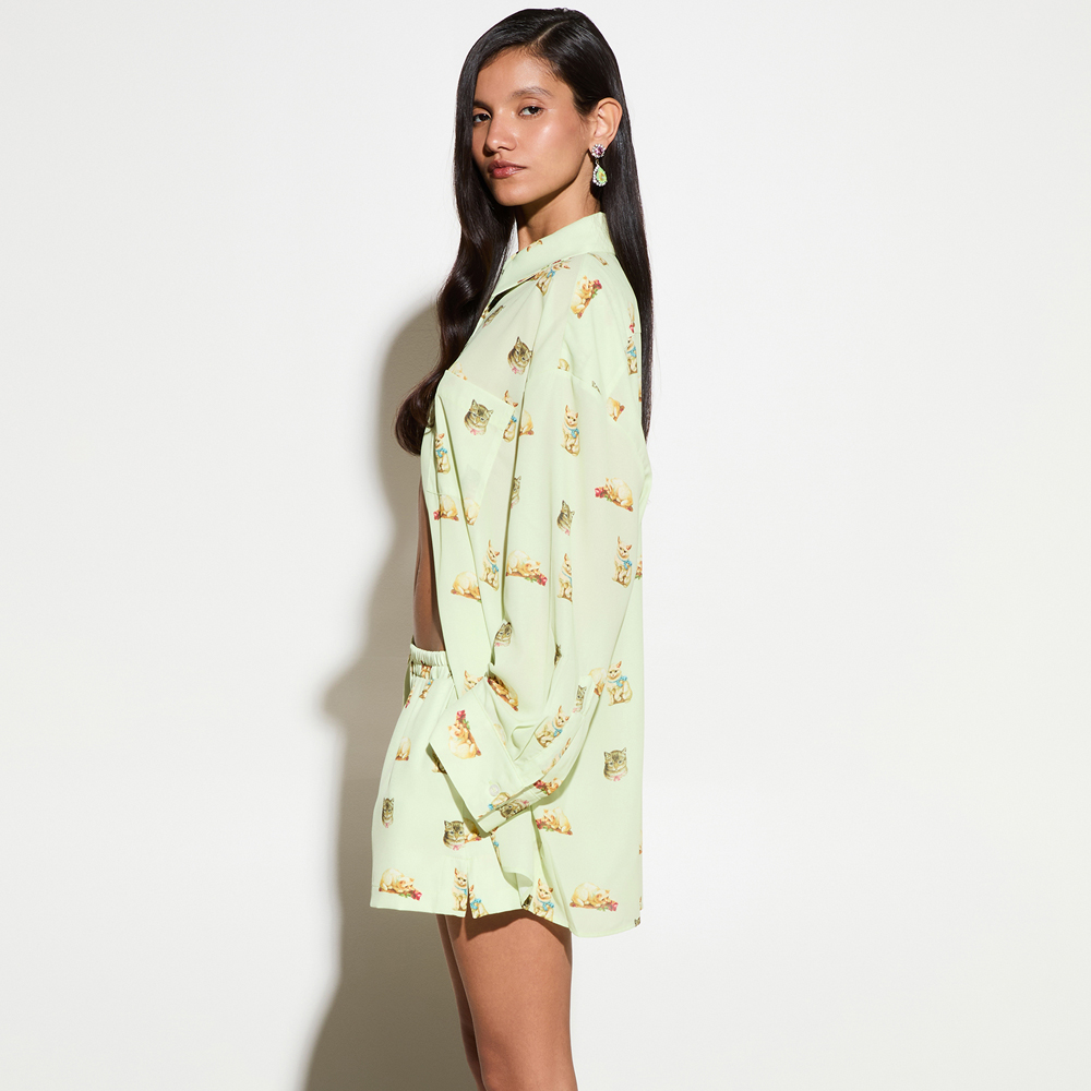 MILKWHITE Oversized Shirt Γυναικείο Πουκάμισο - 2