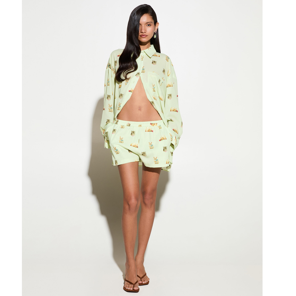 MILKWHITE Oversized Shirt Γυναικείο Πουκάμισο - 3