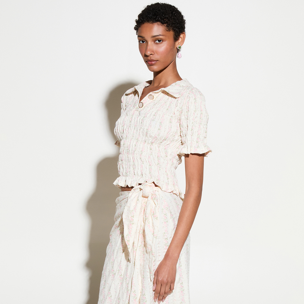 MILKWHITE Polo Top Γυναικεία Μπλούζα Πόλο - 2