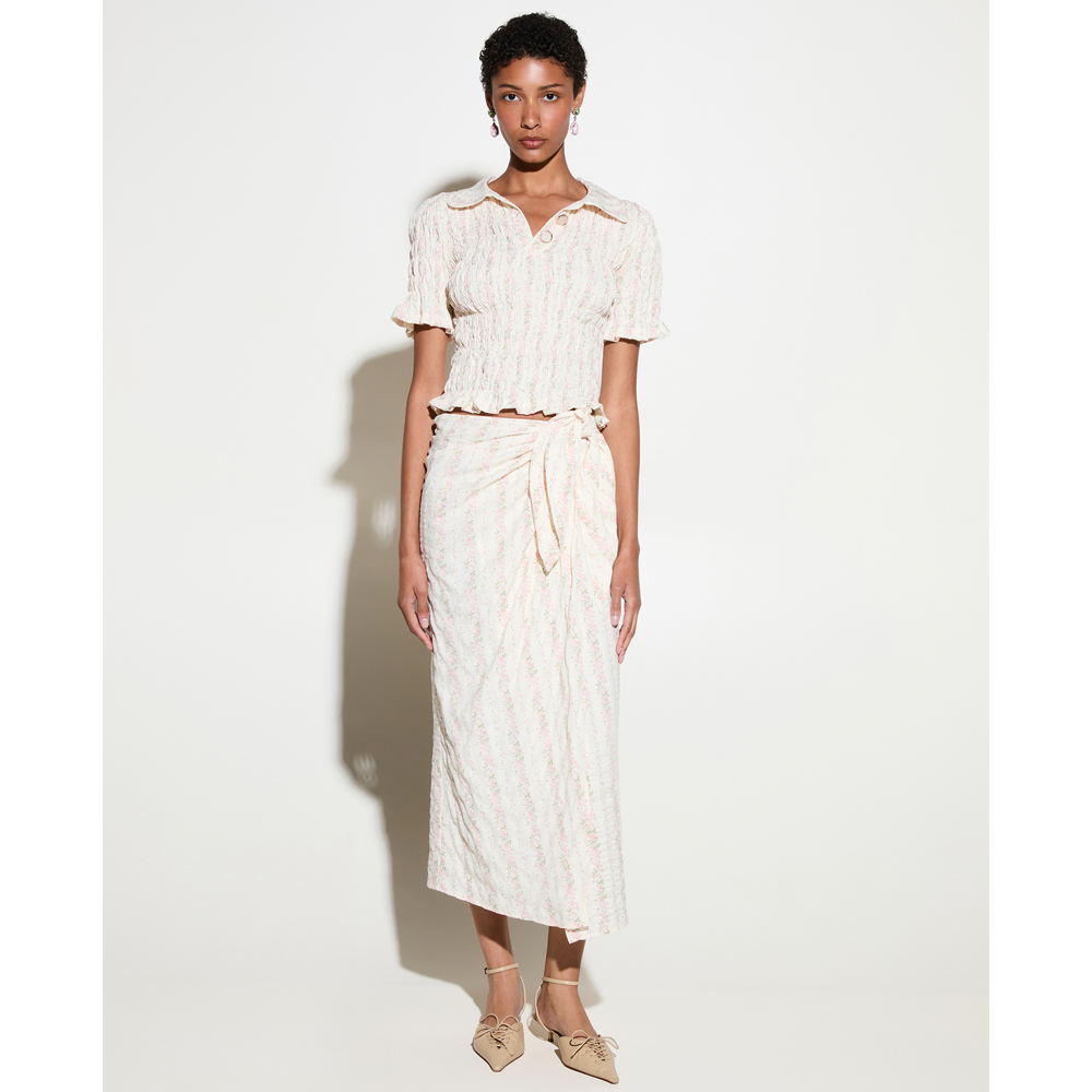 MILKWHITE Polo Top Γυναικεία Μπλούζα Πόλο - 3