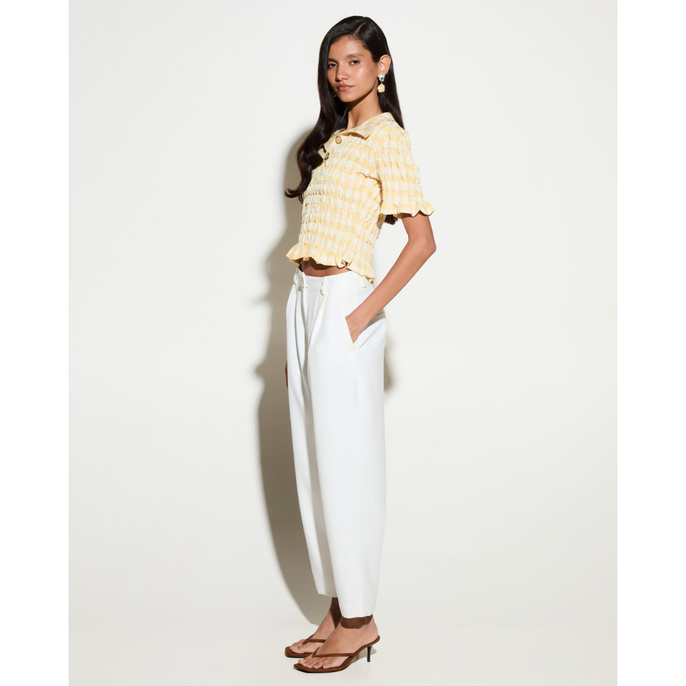 MILKWHITE Polo Top Γυναικεία Μπλούζα Πόλο - 3