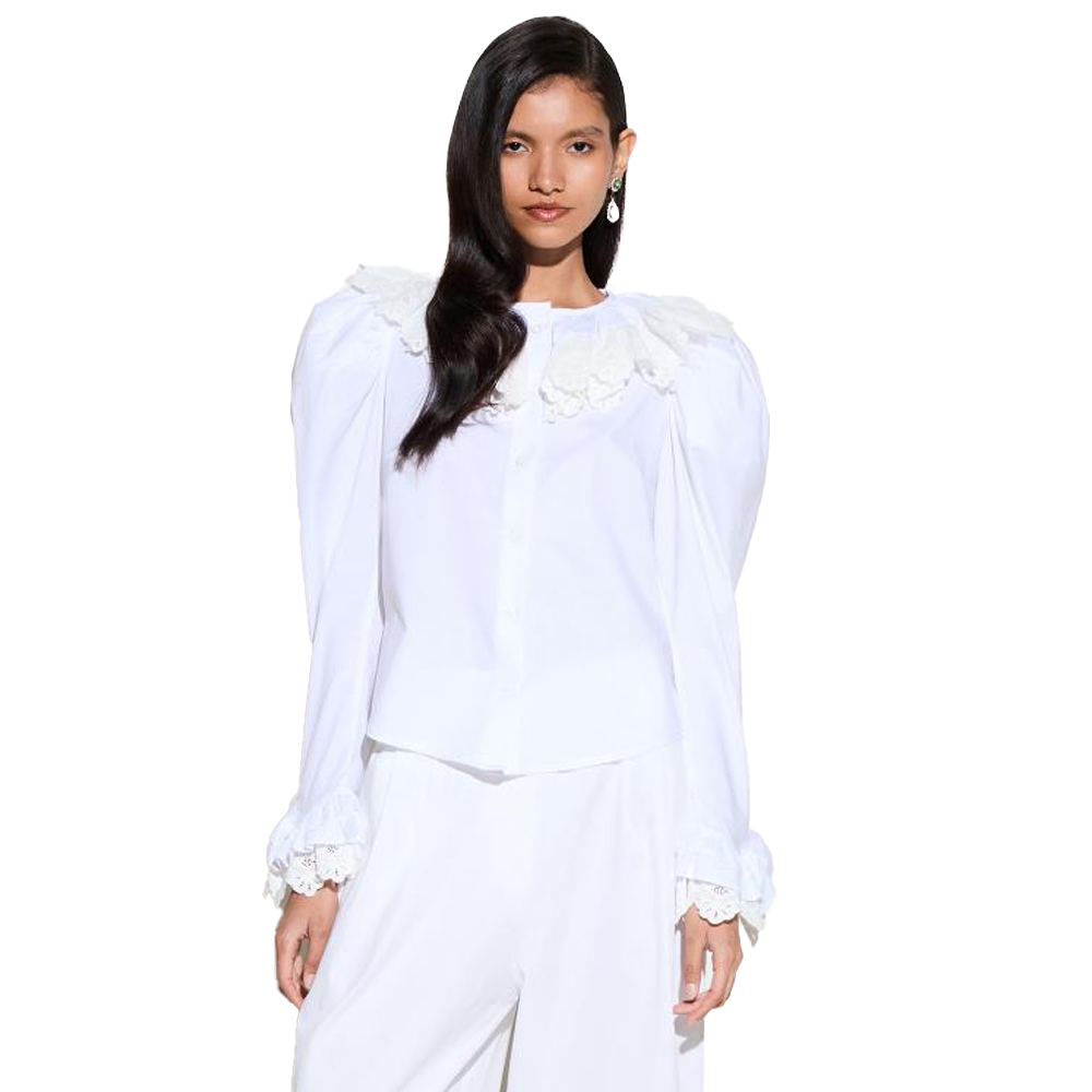 MILKWHITE Shirt Γυναικείο Πουκάμισο - Λευκό