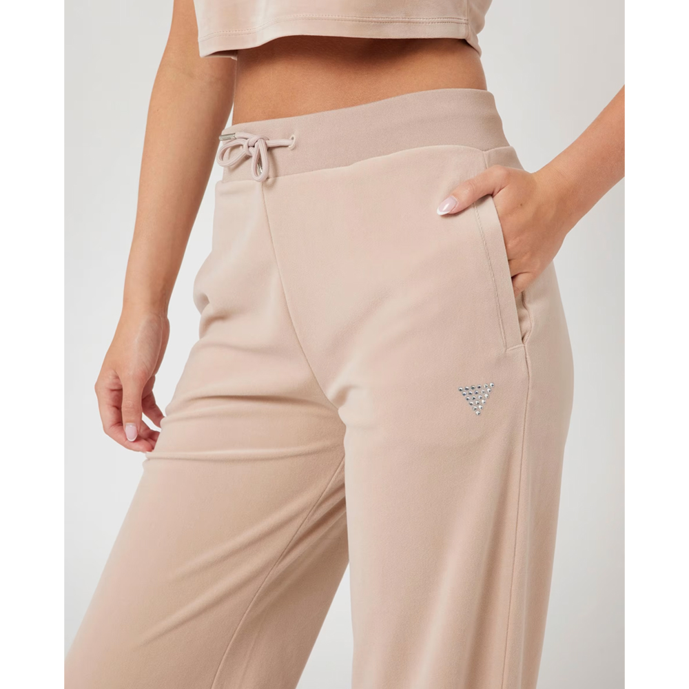 GUESS Couture Straight Long Pant Γυναικείο Παντελόνι Φόρμας  - 3