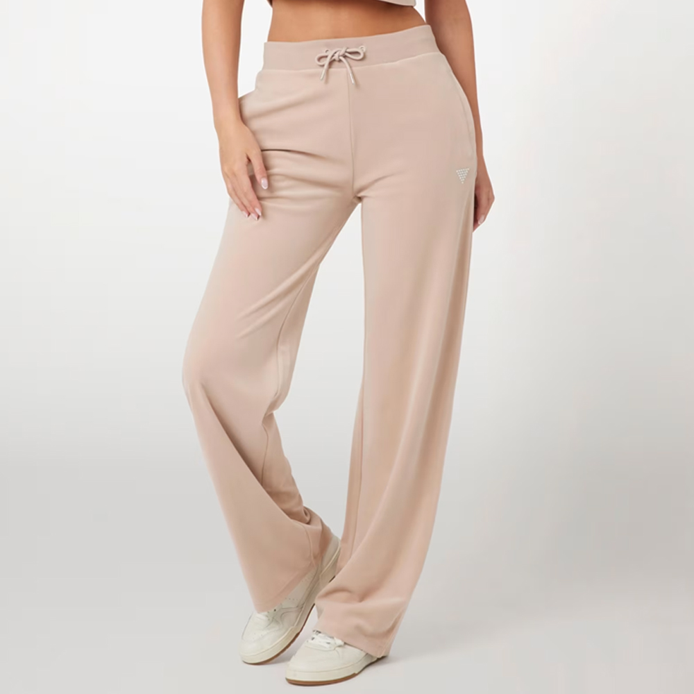 GUESS Couture Straight Long Pant Γυναικείο Παντελόνι Φόρμας  - 4