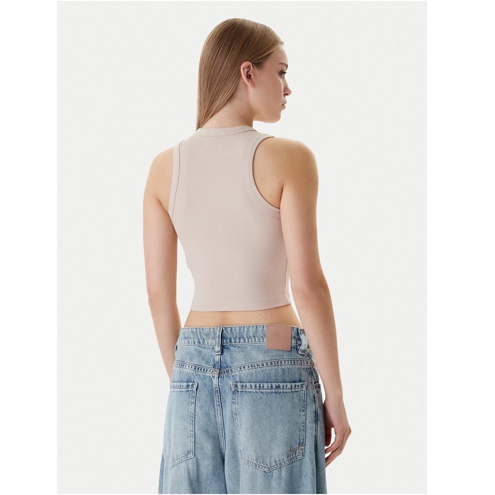 GUESS Edie Tank Top Γυναικεία Μπλούζα Crop Top - 2