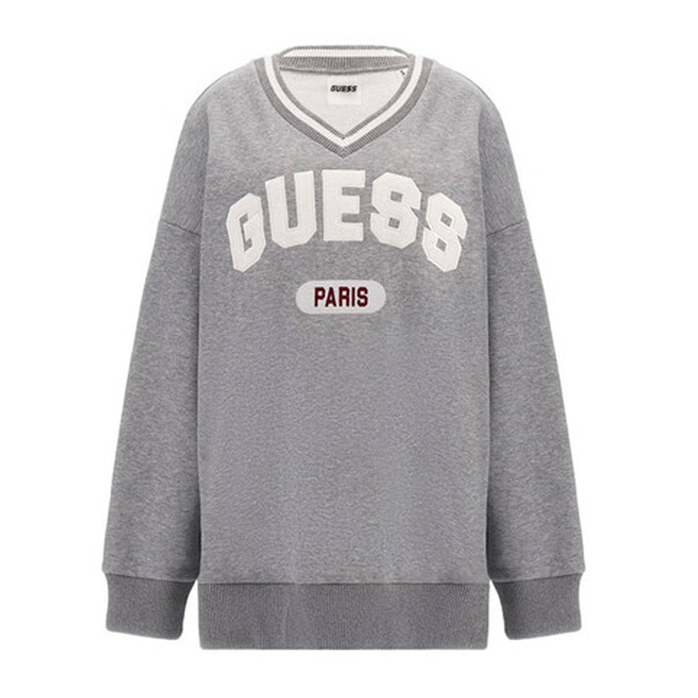 GUESS Willows VN Sweatshirt Γυναικείο Φούτερ - Γκρι