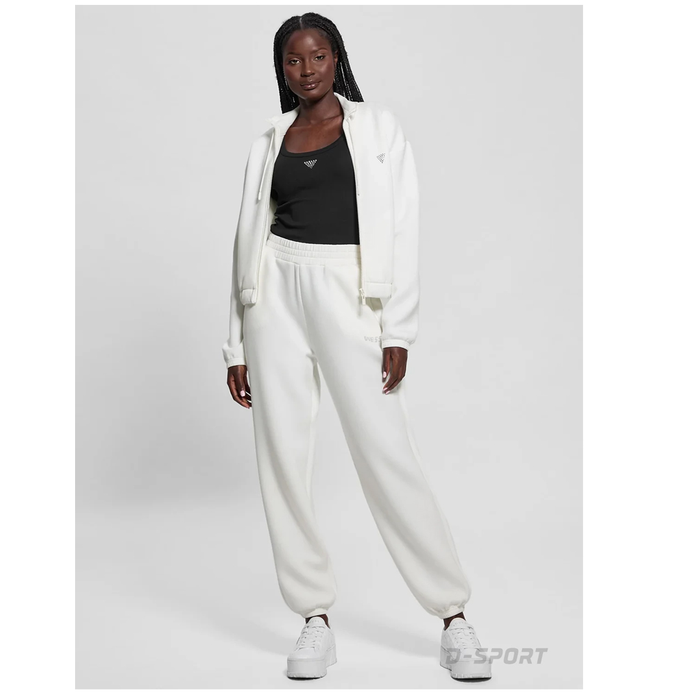 GUESS Cecilia Scuba Zip Sweatshirt Γυναικεία Ζακέτα - 3