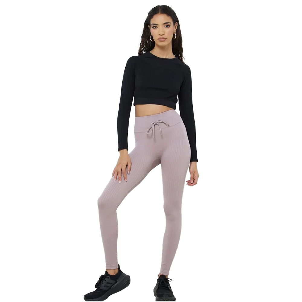 GUESS Rib-Seamless Leggings 4/4 Γυναικείο Κολάν - 1
