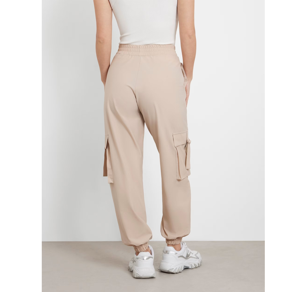 GUESS Aurlie Cargo Pants Γυναικείο Παντελόνι cargo με κανονική μέση - 3