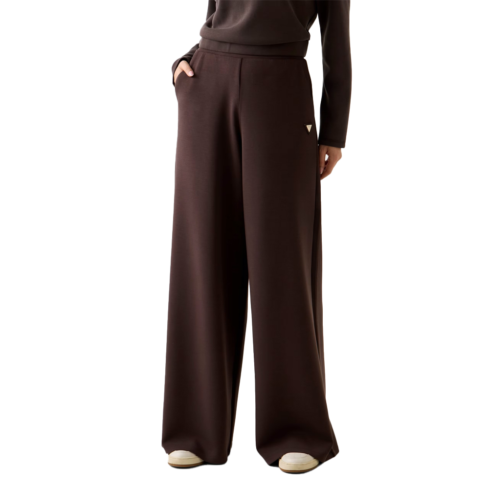 GUESS Olympe Wide Leg Pants Γυναικείο Παντελόνι Φόρμας - 1