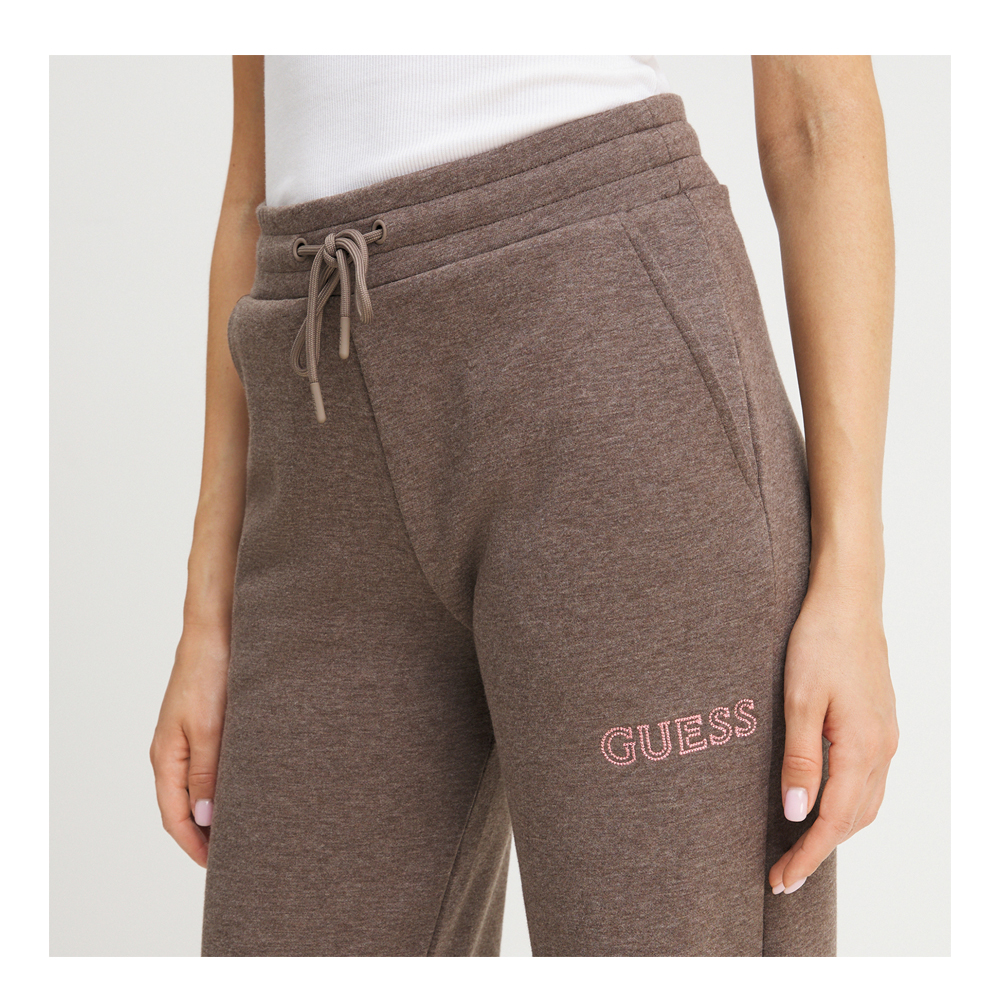 GUESS Noemie Straight Long Pants Γυναικείο Παντελόνι Φόρμας - 3