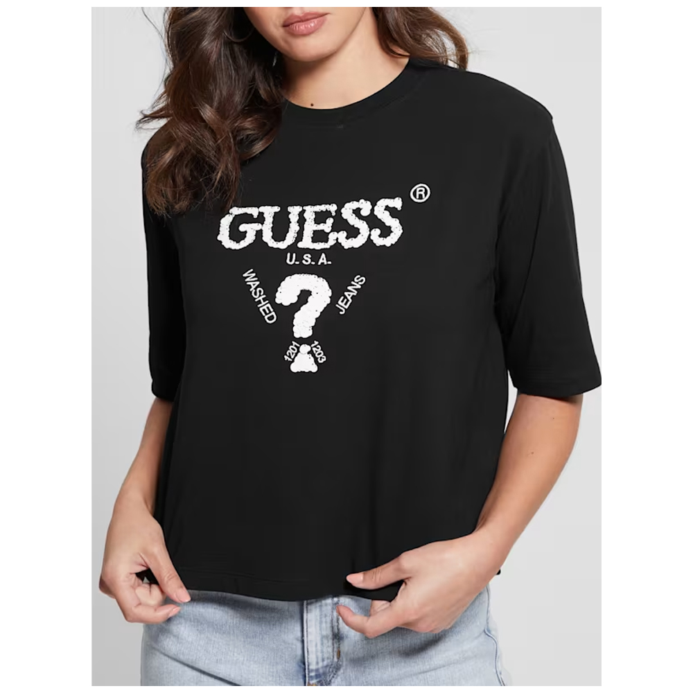 GUESS Aurlie Box Tee Γυναικείο T-Shirt - 3