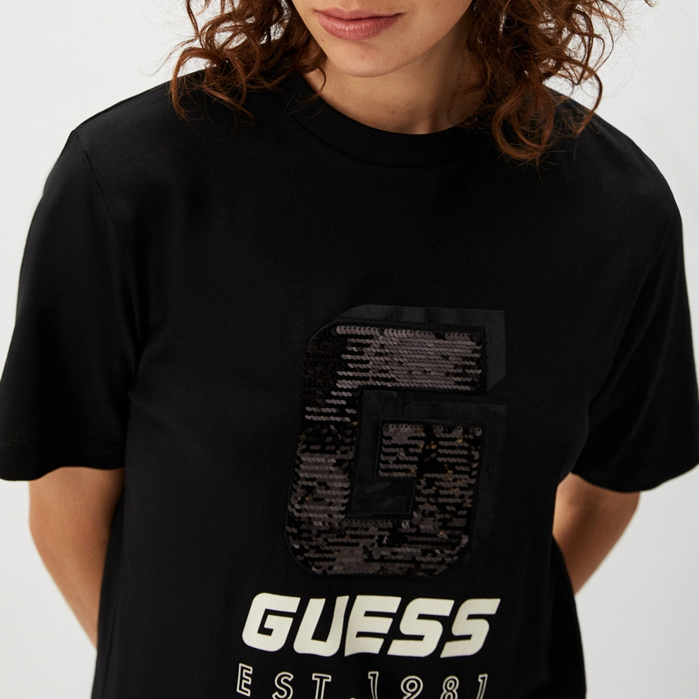 GUESS Ines Short Sleeve Tee Γυναικείο T-Shirt - 3