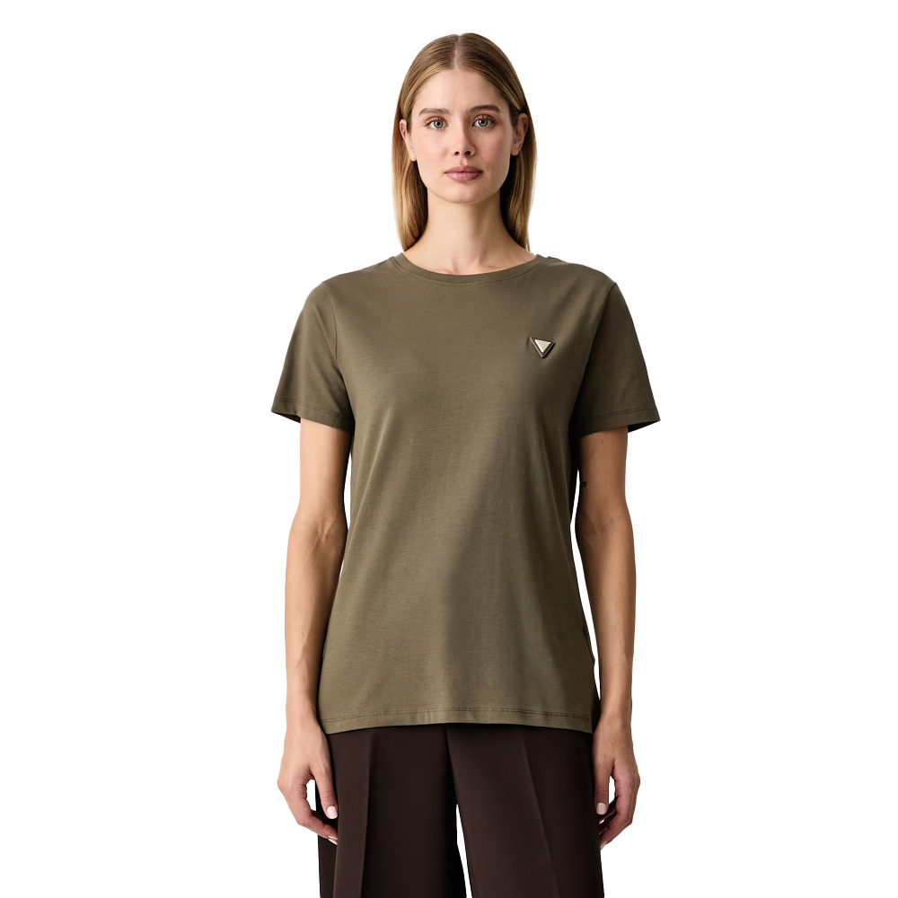 GUESS Colette T-Shirt Γυναικείο T-Shirt - Χακί