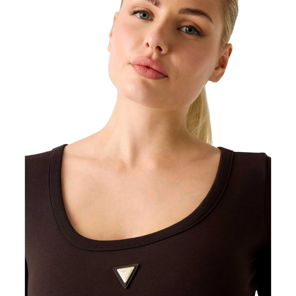 GUESS Colette Long Sleeve Bodysuit Γυναικείο Κορμάκι - 3
