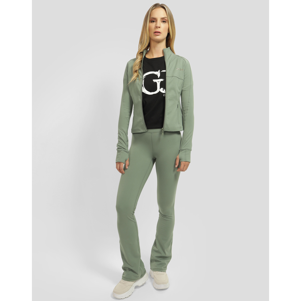 GUESS  Marika Long Sleeve Zip Active Γυναικεία Ζακέτα - 3