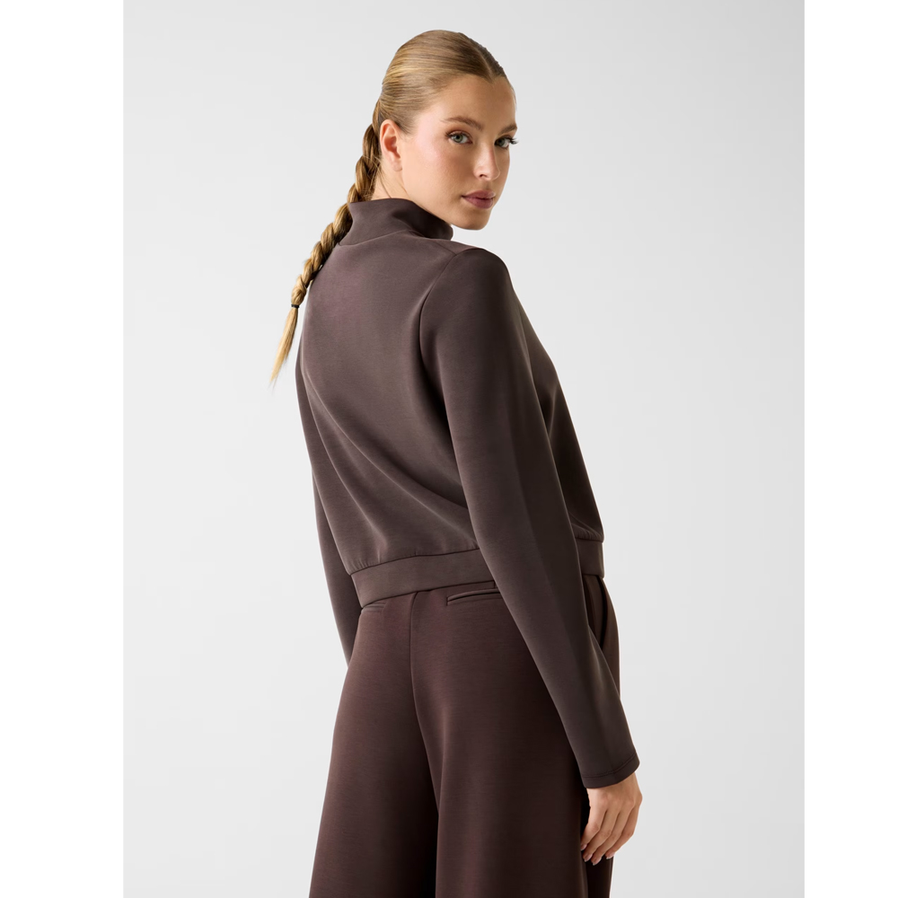 GUESS Olympe High Neck Sweatshirt Γυναικείο Cropped Φούτερ - 2