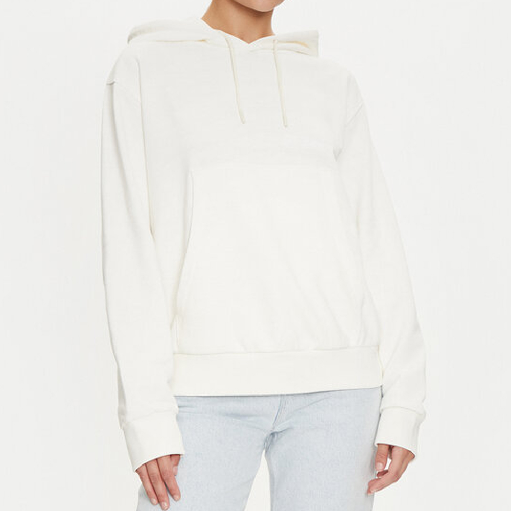 GUESS Rgine 4G Hoodie Γυναικείο Φούτερ με κουκούλα - Κρεμ