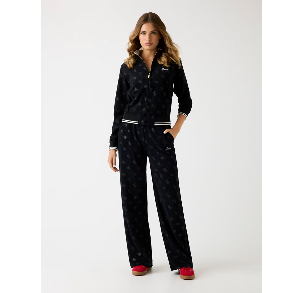 GUESS Paulina Wide-leg Pants Γυναικείο Παντελόνι Φόρμας - 4