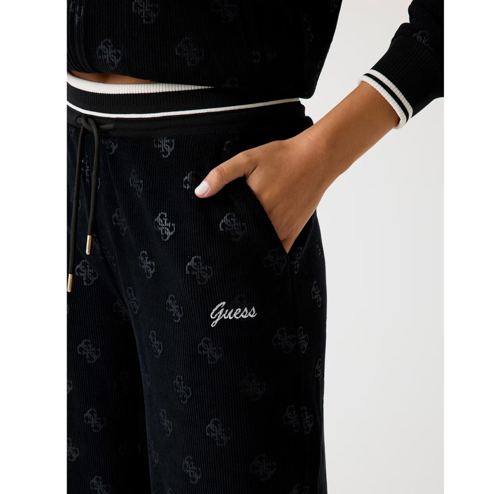 GUESS Paulina Wide-leg Pants Γυναικείο Παντελόνι Φόρμας - 5