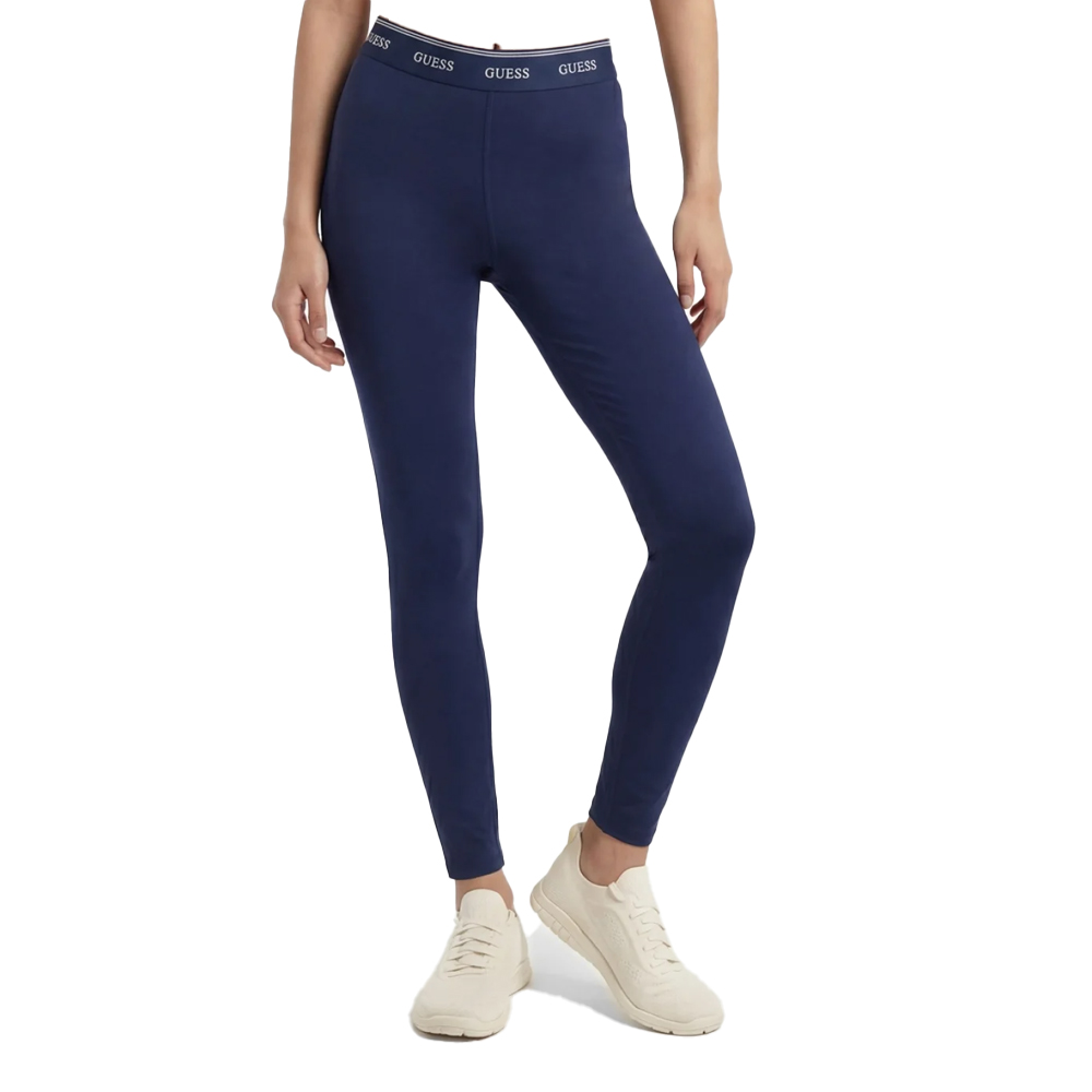 GUESS Alba Leggings Γυναικείο Κολάν - Μπλε
