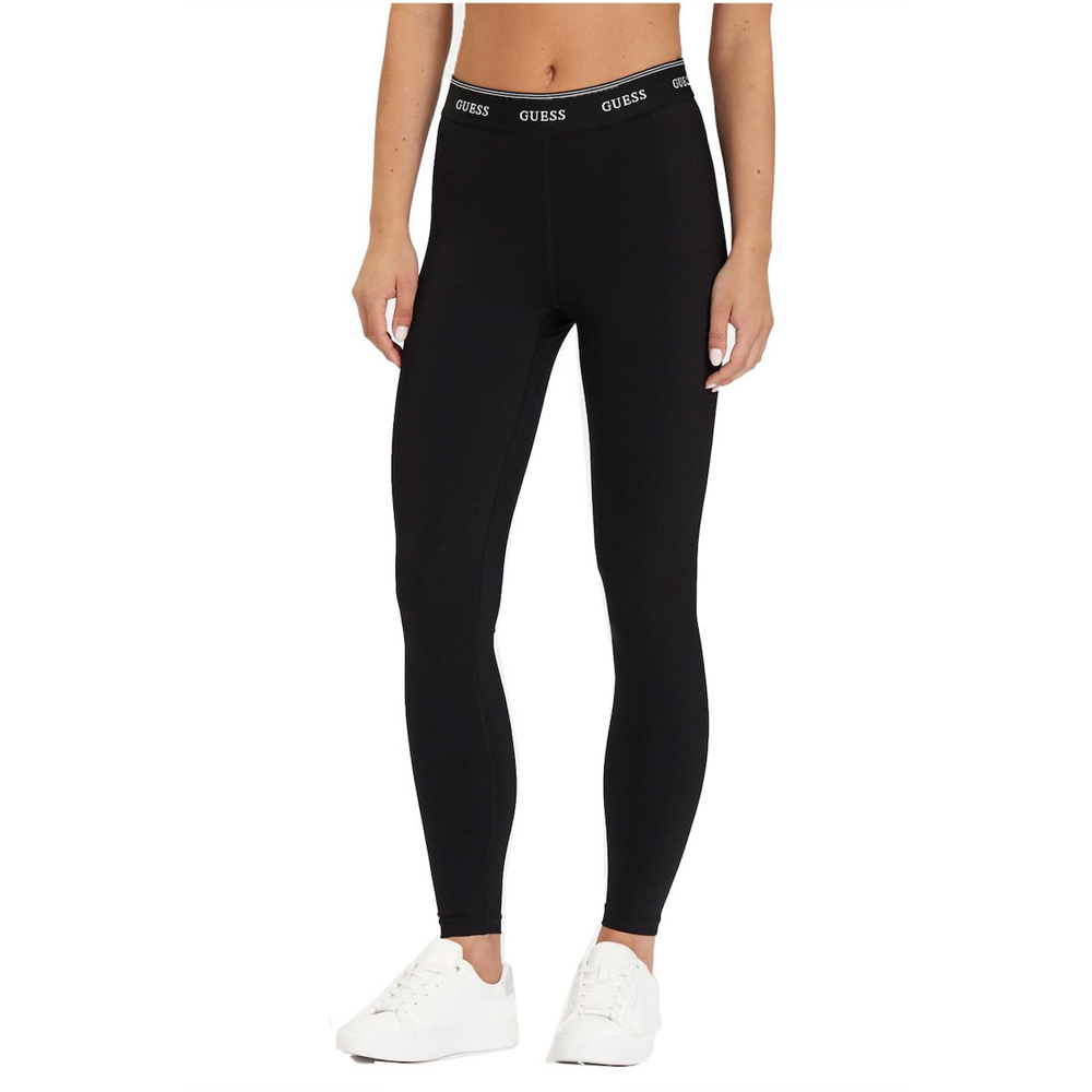 GUESS Alba Leggings Γυναικείο Κολάν - Μαύρο