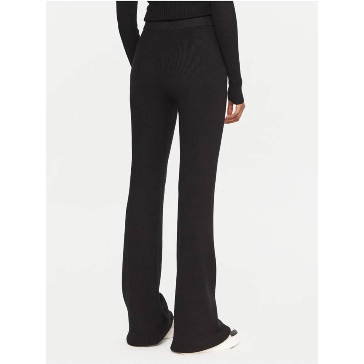 GUESS Flaminia Ribbed Flare Pants Γυναικείο Παντελόνι Φόρμας - 3