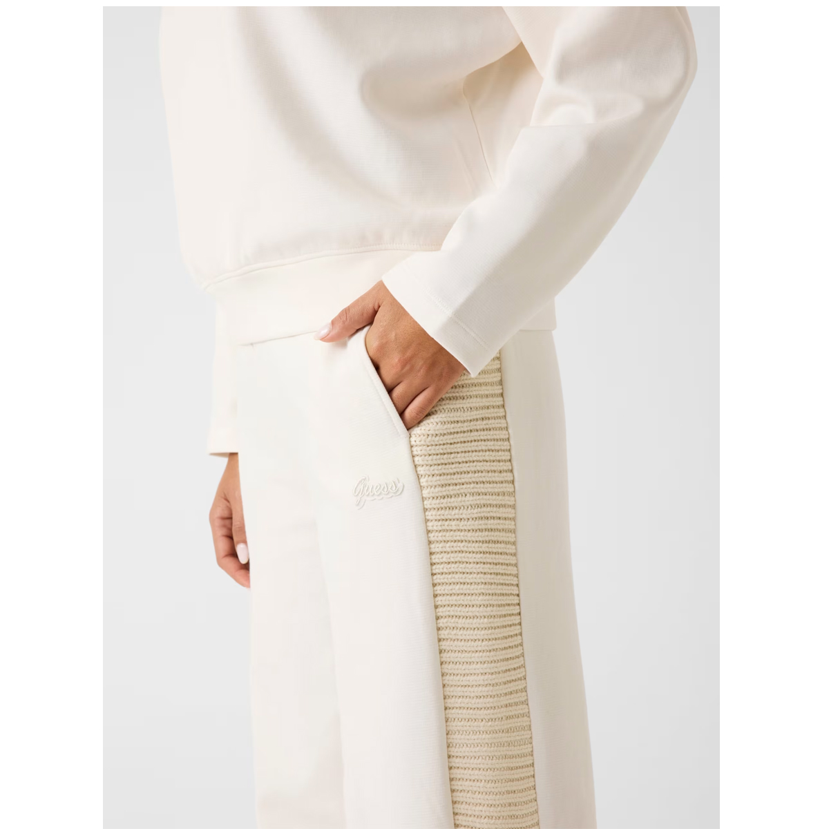 GUESS Dora Wide-leg Pants Γυναικείο Παντελόνι Φόρμας - 5