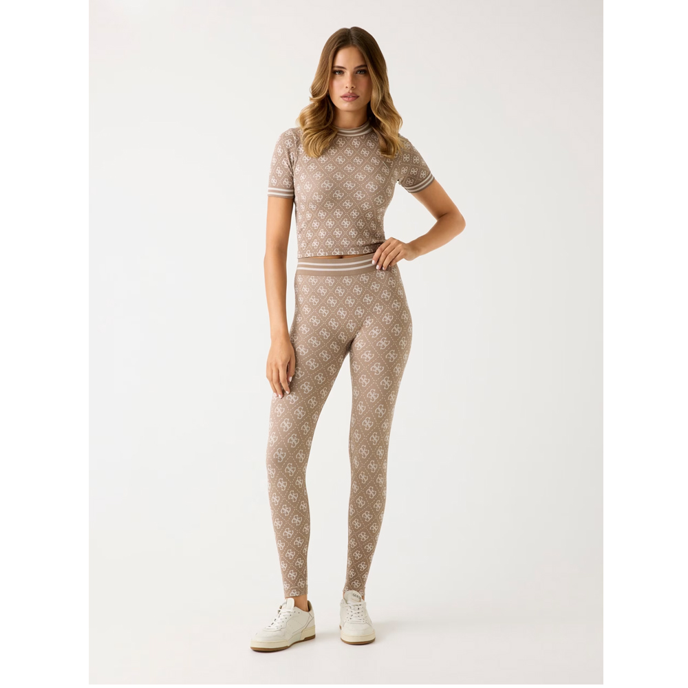 GUESS 4G Rhombus Seamless Leggings Γυναικείο Κολάν - 4