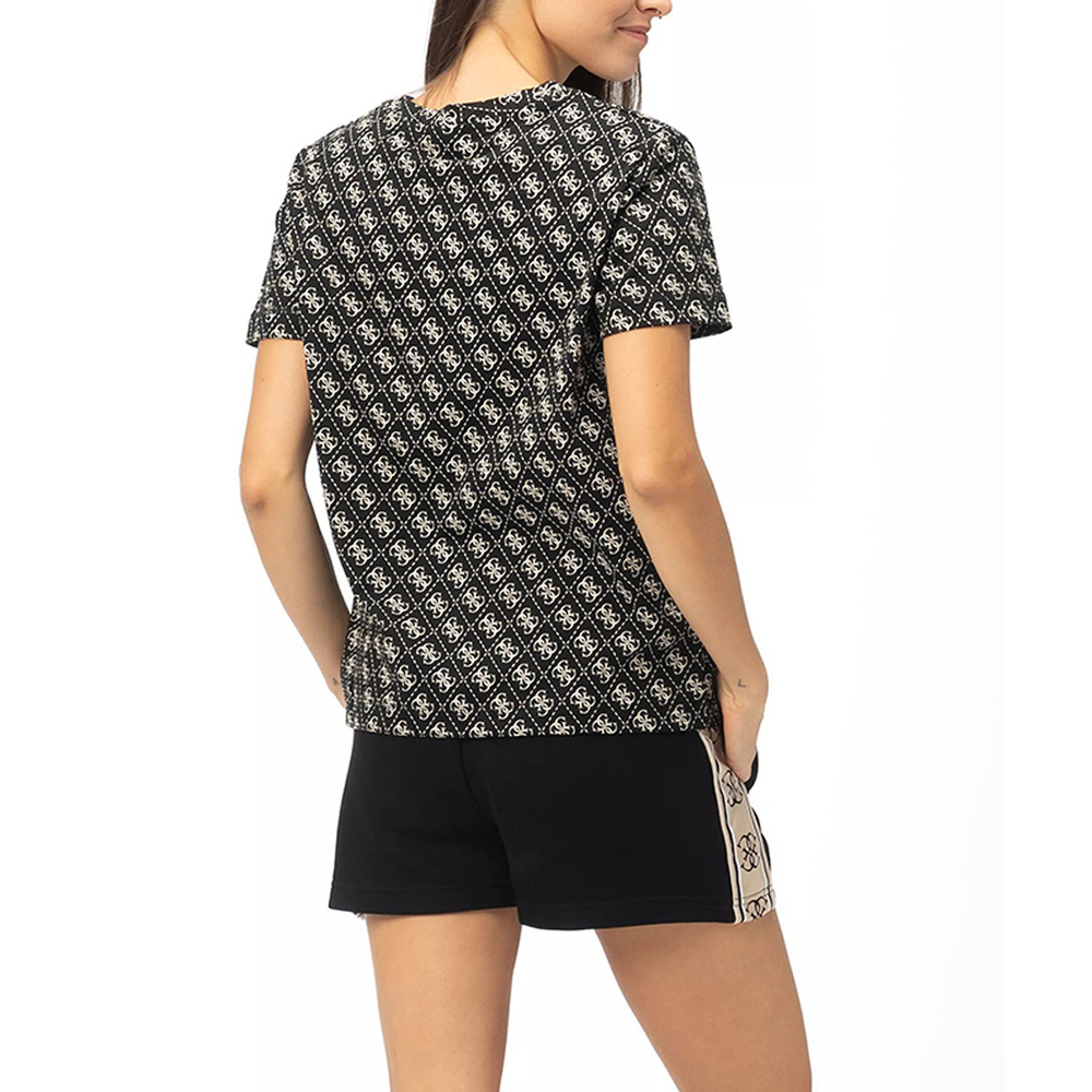 GUESS 4G Rhombus Studs ShortSleeve T-Shirt Γυναικείο T-Shirt - 2