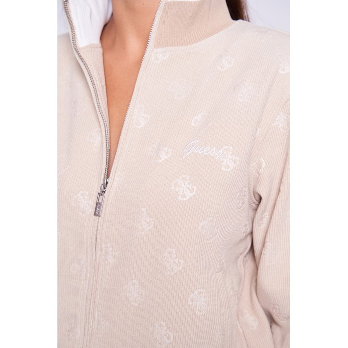 GUESS Paulina Full Zip Sweatshirt Γυναικεία Ζακέτα - 3